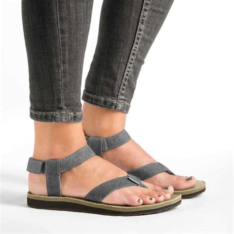 Teva® Official Womens Original Sandal Leather Diamond Free