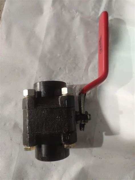 Carbon Steel 1 Inch Ms Forged Socket Welded Ball Valves Flanged At Rs