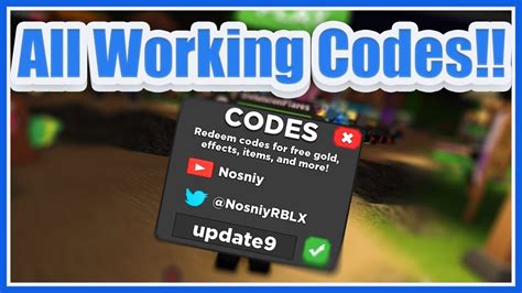 All Working Codes In Roblox Treasure Quest Youtube