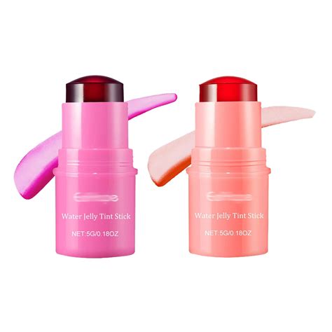 Lip And Cheek Tint Kirimity Pink And Tender Rouge Natural Blush Nude Make Up Bright And