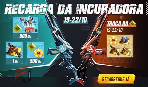 Nova Incubadora Free Fire Armas Criptoled Confira Freefirejornal