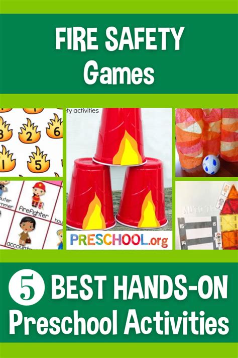 The 5 Best Games For Fire Safety Preschool Theme