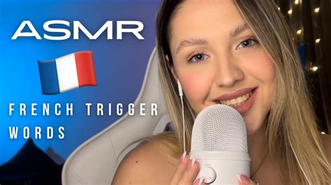 Asmr French Trigger Words Whispering And Hands Movements Mots