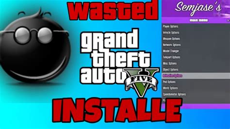 VOILA COMMENT METTRE UN MOD MENU SUR GTA V YouTube