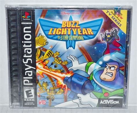 Buzz Lightyear Of Star Command Sony PlayStation 1 2000 PS1 PSOne PSX