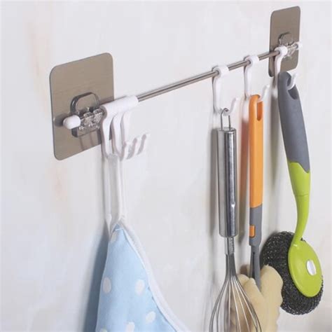 Jual Gantungan Hook Tempel Tembok Hooks Baju M Wall Self Adhesive