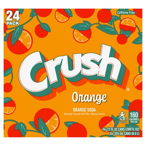 Save on Crush Orange Soda - 24 pk Order Online Delivery | Stop & Shop