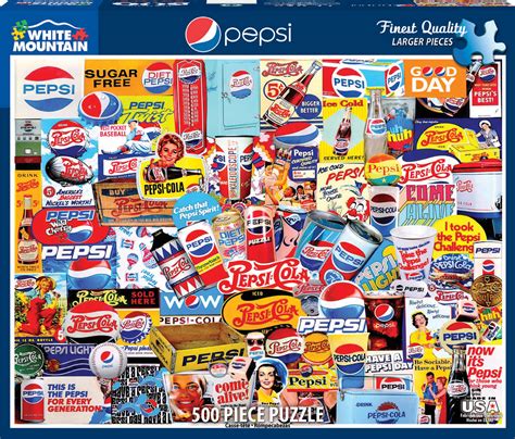 Pepsi Pieces White Mountain Serious Puzzles