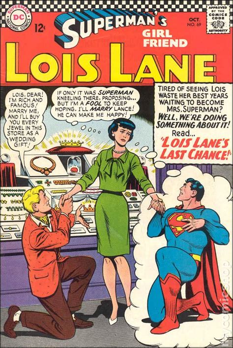 Superhero Fine Fn Dc Comics Lois Lane Very Good Superman