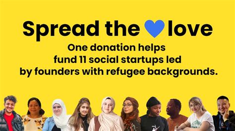 Spread The Love Fund Refugee Led Nonprofits A Community Crowdfunding Project In London By Tern