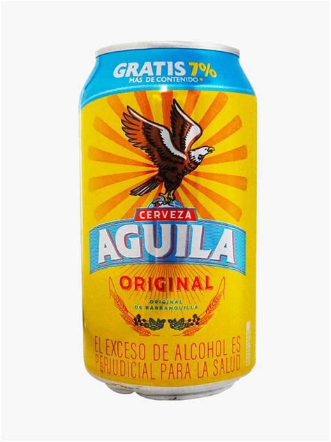 Cerveza Aguila Lata 355 Cm