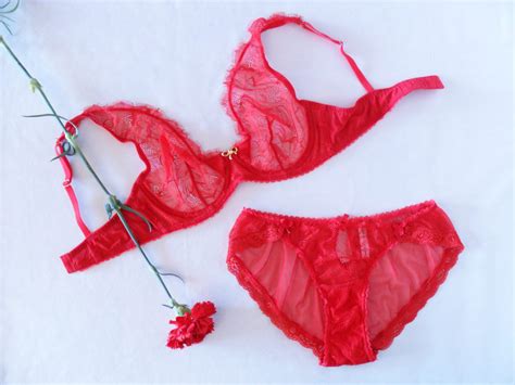 Lingerie Review Mimi Holliday Hide Seek Shoulder Bra Knickers Esty Lingerie