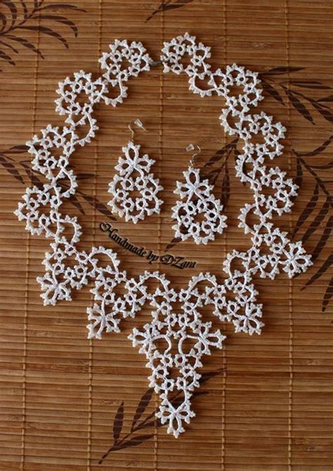 Needle Tatting Patterns Hand Embroidery Patterns Mad Tatter Tatting