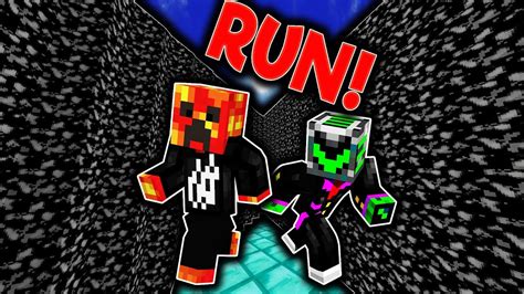 Running From Black Lava Minecraft Black Lava Parkour W Prestonplayz