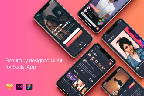 Zingo Social App UI Kit By Hoangpts TheHungryJPEG