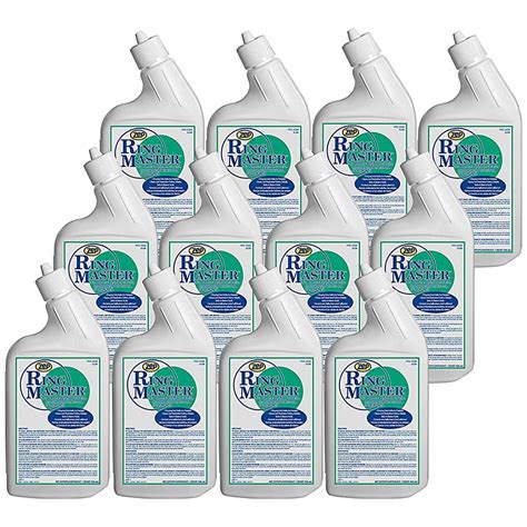 Zep Ring Master High Acid Toilet And Bathroom Cleaner 1 Quart Case Of 12 Commercial