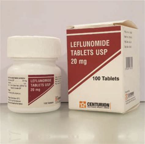 Leading Leflunomide Usp Mg Tablets Manufacturer And Exporter In India