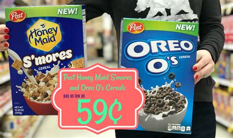 Post Oreo O S And S Mores Cereals As Low As With Kroger Mega