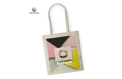 Tote Bag Publicitaire Personnalis Prosum Pour Sublimation Logo Photo