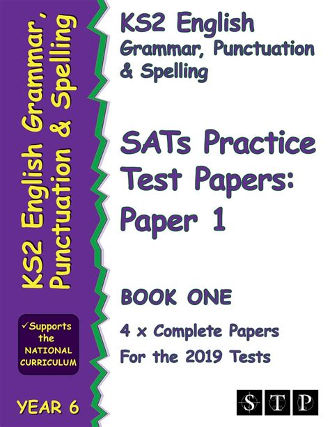 KS2 English Grammar Punctuation And Spelling SATs Practice Test Papers