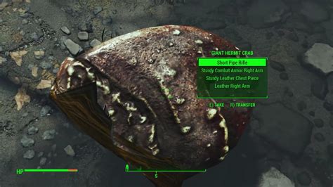 Fallout 4 Far Harbor Giant Hermit Crab YouTube