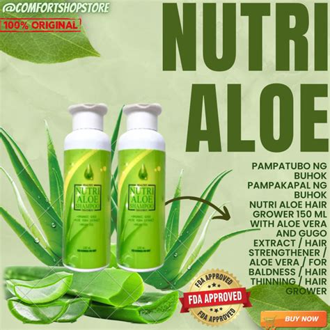 Pampatubo Pampakapal Ng Buhok Hair Grower Ml Aloe Vera Shampoo Para