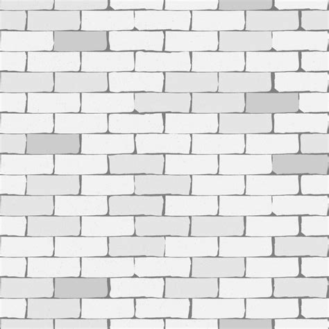 Vector Gray Brick Wall In Grunge Style Seamless Pattern Endless