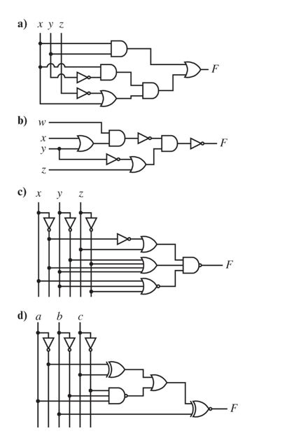 Solved A X Y Z F B W X Y Ddddd F Z C X F D A B C F