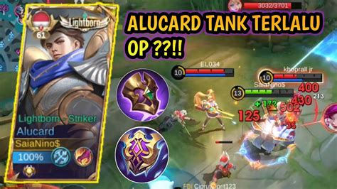 Alucard Tank Terlalu Tebel Build Emblem Alucard Youtube