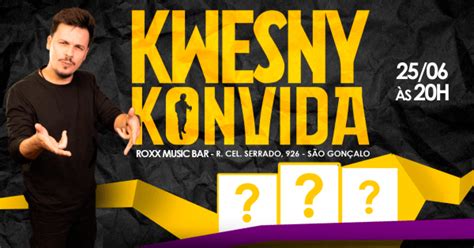 KWESNY SHOW DE COMÉDIA EM SÃO GONÇALO em São Gonçalo Sympla