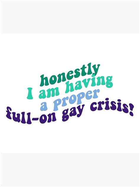 Heartstopper S Proper Full On Gay Crisis MLM Flag Poster By Kikyscorner Redbubble