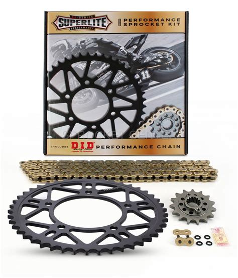 HONDA CB650R 19 21 520 Conversion SUPERLITE Sprocket Set With Chain