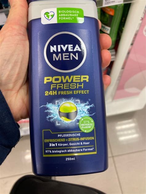 Nivea Men Shower 250ml For Men Power Refresh Inci Beauty