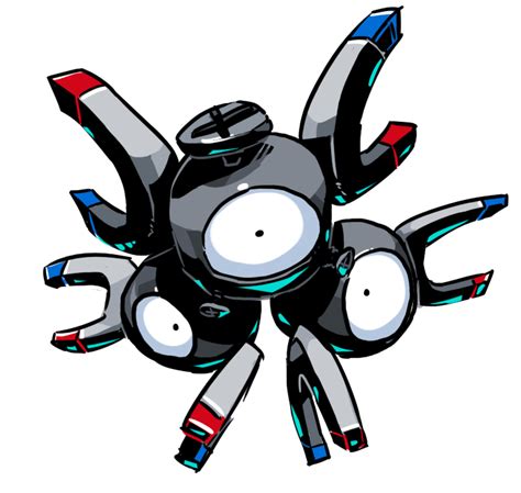 Magneton Pokemon Drawn By Sido Slipknot Danbooru