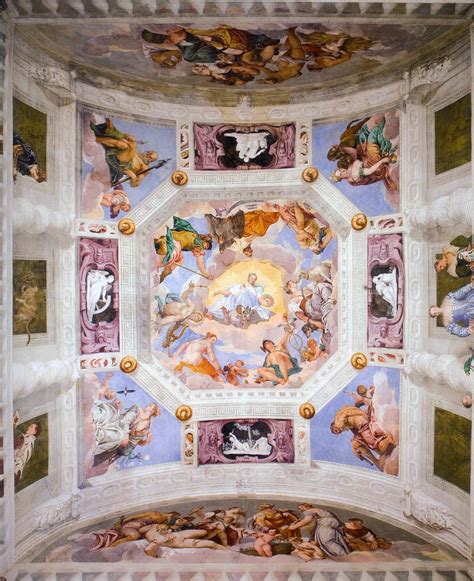 Ceiling of the Sala dell'Olimpo by VERONESE, Paolo