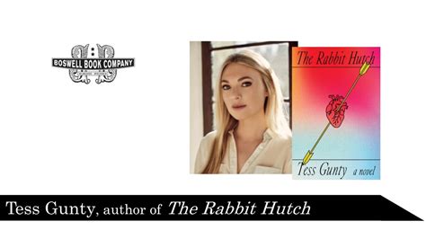 Boswell Chats With Tess Gunty The Rabbit Hutch Youtube