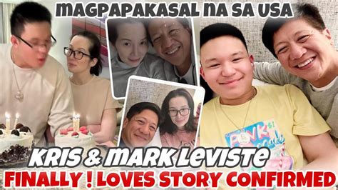 Kris Aquino Love Story W Mark Leviste Confirmed Ang Relasyon At