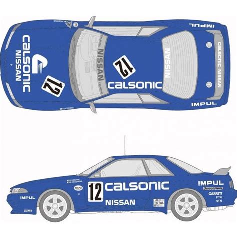 Fujimi Axes Nissan Skyline Gtr Bnr Calsonic Gr A