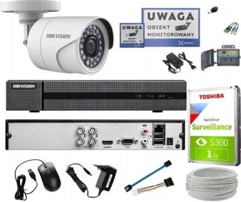 Zestaw Do Monitoringu Hikvision Zestaw Do Monitoringu Kamera Ds