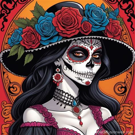 The Raven's La Catrina | Stable Diffusion Online