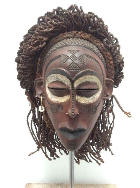 Masker Hout Chokwe Congo Catawiki