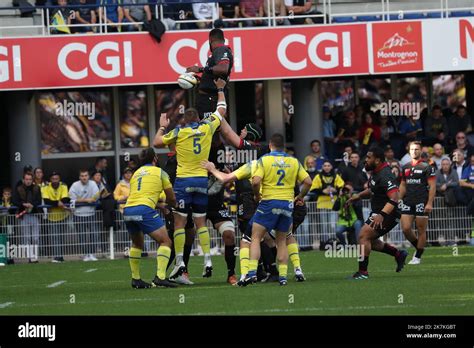 Thierry Larret Maxppp Rugby Top Asm Clermont Auvergne Vs Lyon