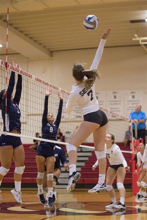 Women S Volleyball Sierra Vs Gavilan Sierra College Flickr