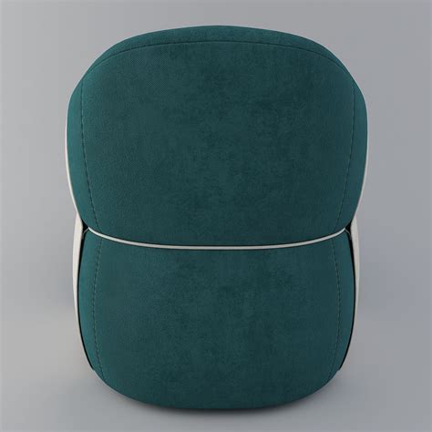 Trussardi Casa Larzia Chair With Pouf 414 Ottomans 3D Model 22 Max