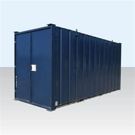 Second Hand Galvanized Steel 20 Feet Cargo Shipping Container Capacity