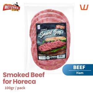 Jual Smoked Beef Daging Sapi Asap For Horeca Halal Metzger Gr