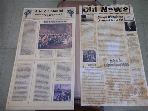 Welcome To Mrsseilers Webpage Colonial Newspaper Project