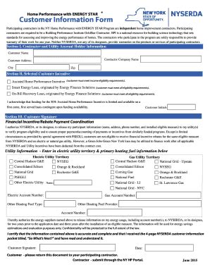 Fillable Online Customer Information Form DRAFT 5 18 15 SL Comments Pdf