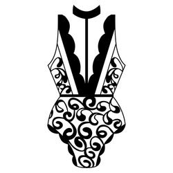 Body Lingerie Lacy Lingerie Royalty Free Vector Image