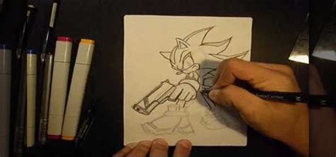 How To Draw Shadow The Hedgehog Drawing Illustration WonderHowTo